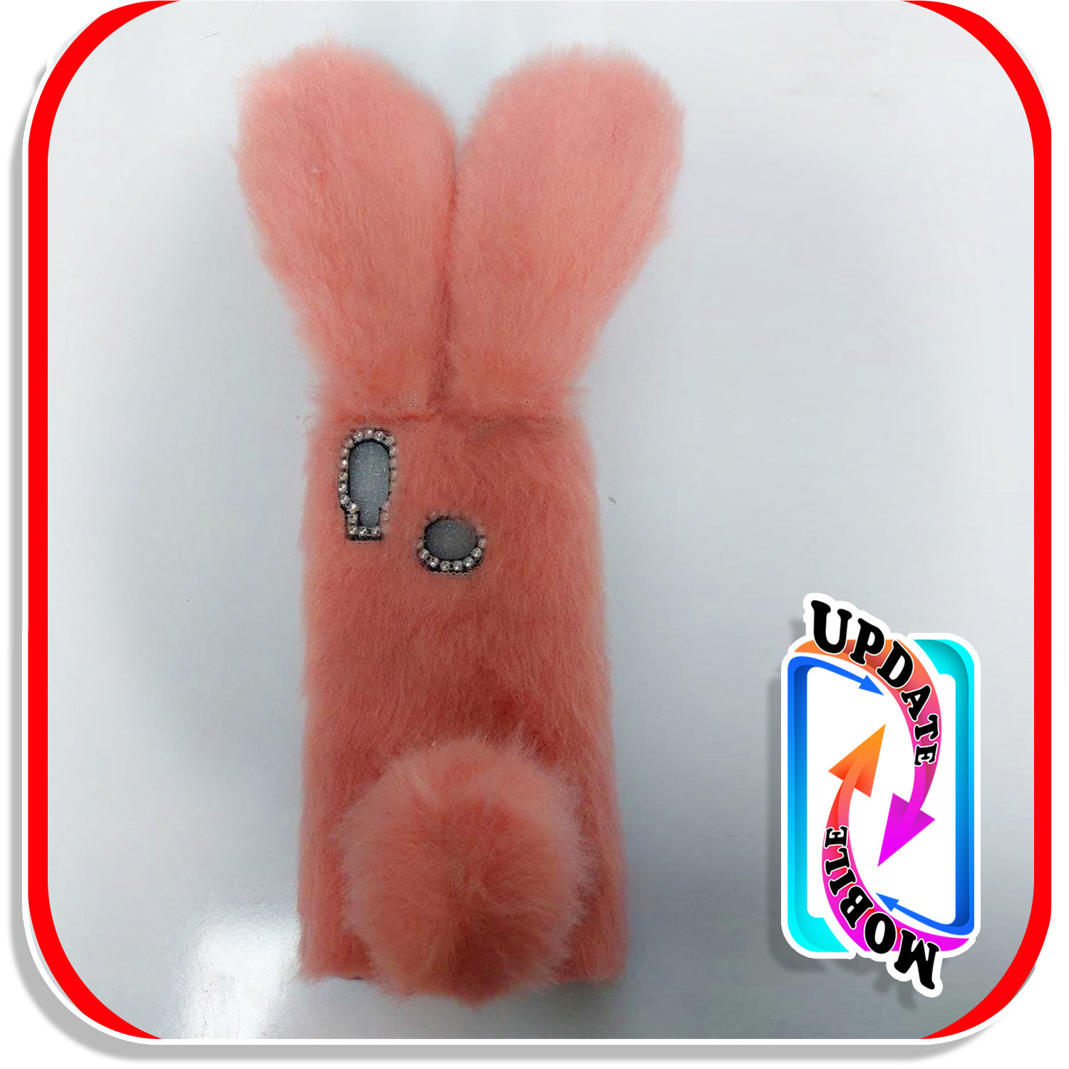 قاب خزدار خرگوشی پشمالو طرح عروسکی مناسب برای سامسونگ A10s