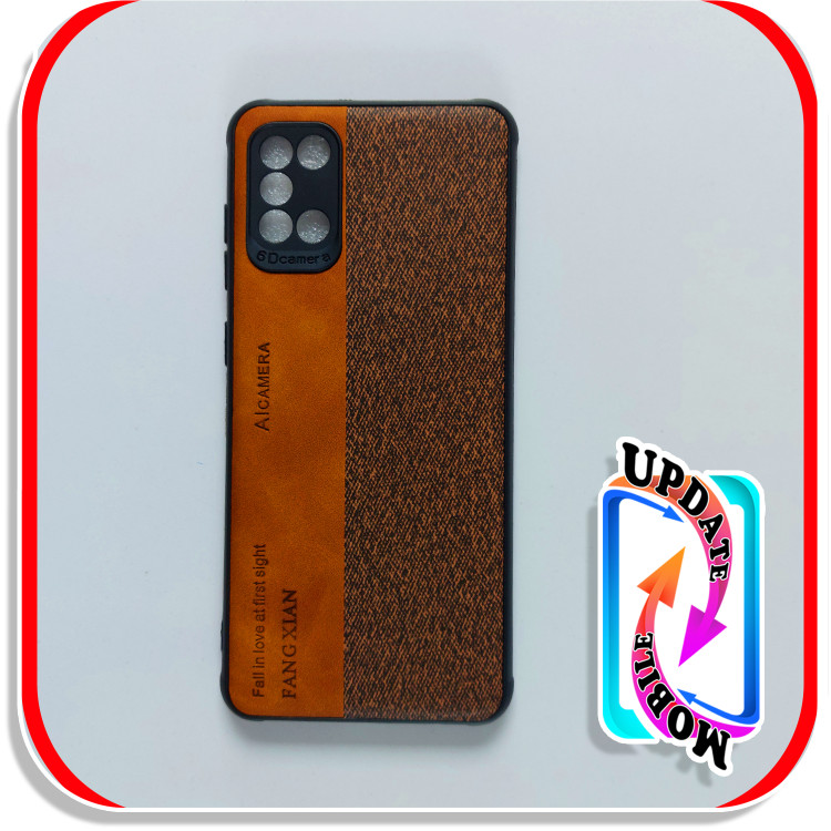 قاب طرح چرم و پارچه مناسب برای گوشی سامسونگ A31