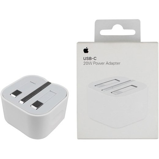 شارژر دیواری اپل 20 وات USB-C سه پین اورجینال