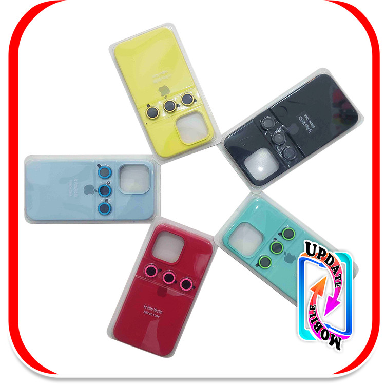کاور سیلیکونی لنز دار iphone 14PRO Max
