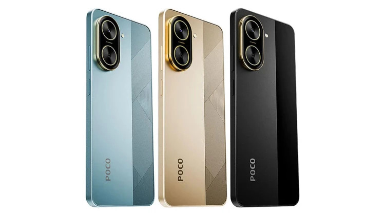 گوشی موبایل شیائومی مدل Poco C71 دو سیم کارت ظرفیت 128 گیگابایت و رم 4 گیگابایت