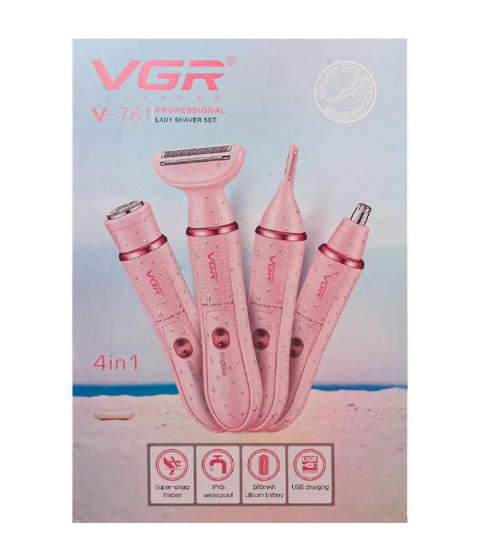 شیور بانوان چهار کاره وی جی آر VGR مدل V-761