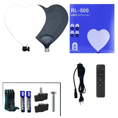رینگ لایت قلبی مدل RL-500