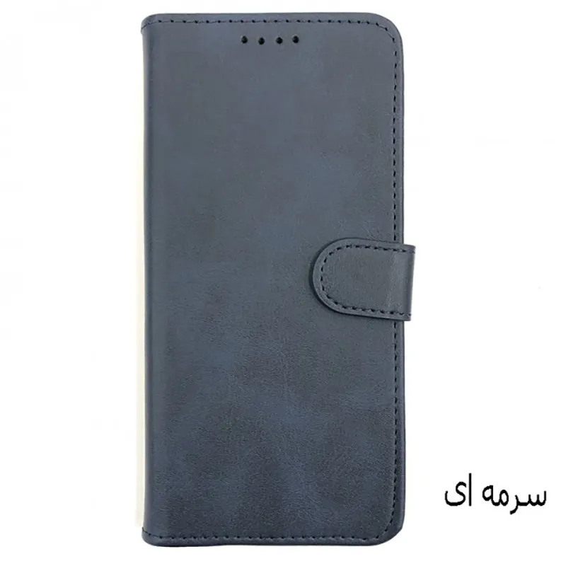 کیف کلاسوری طرح چرم مناسب برای گوشی آیفون 14PROMAX